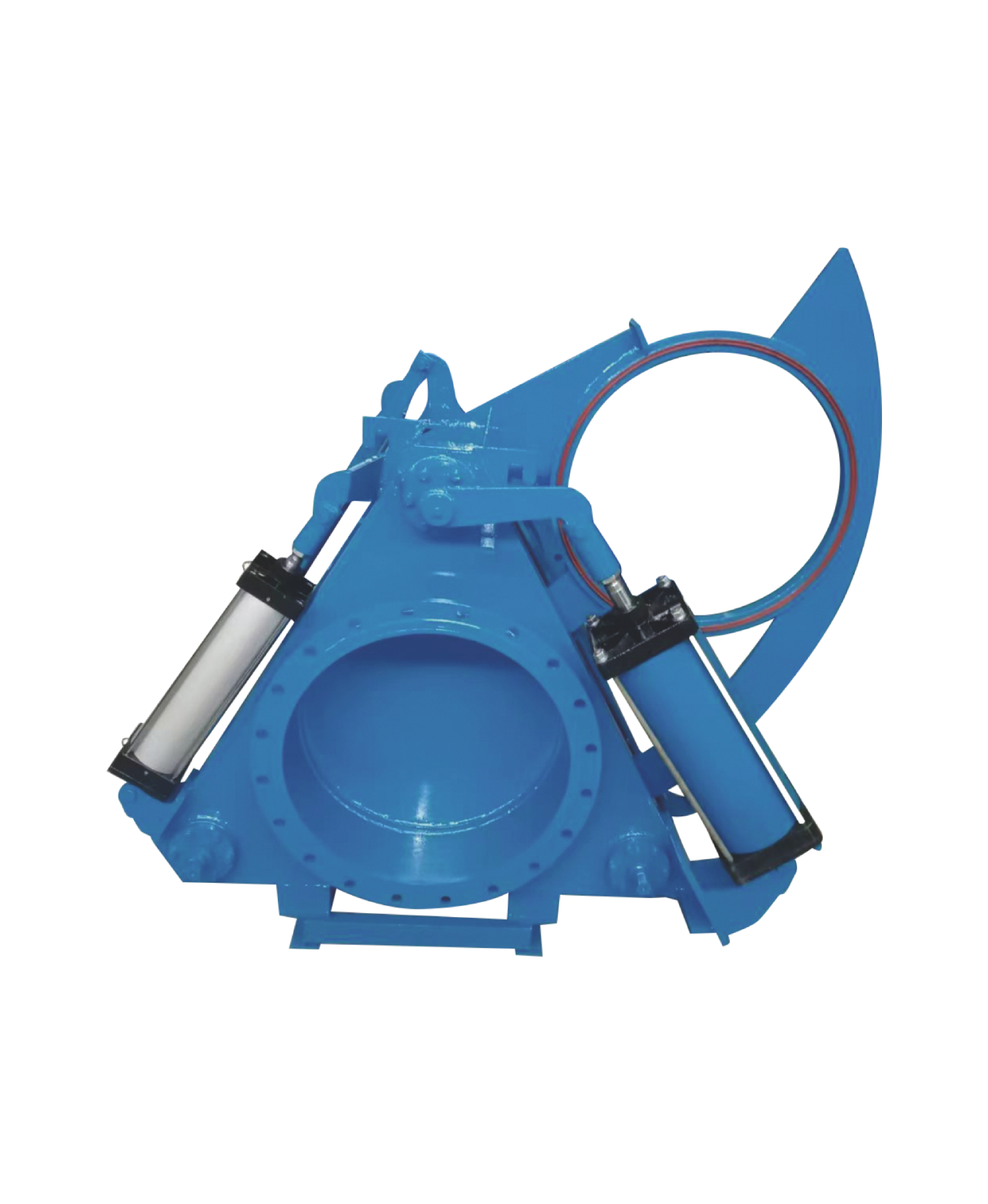 Pneumatic Sector Blind Valve (pneumatic Eyeglass Valve)
