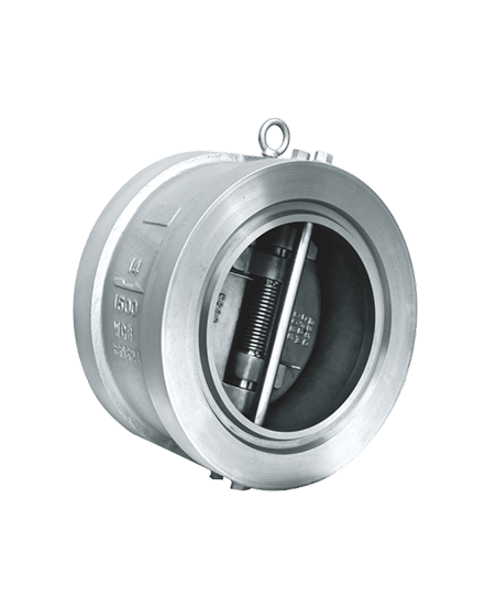 Double Disc Swing Check Valve With Clamp Type