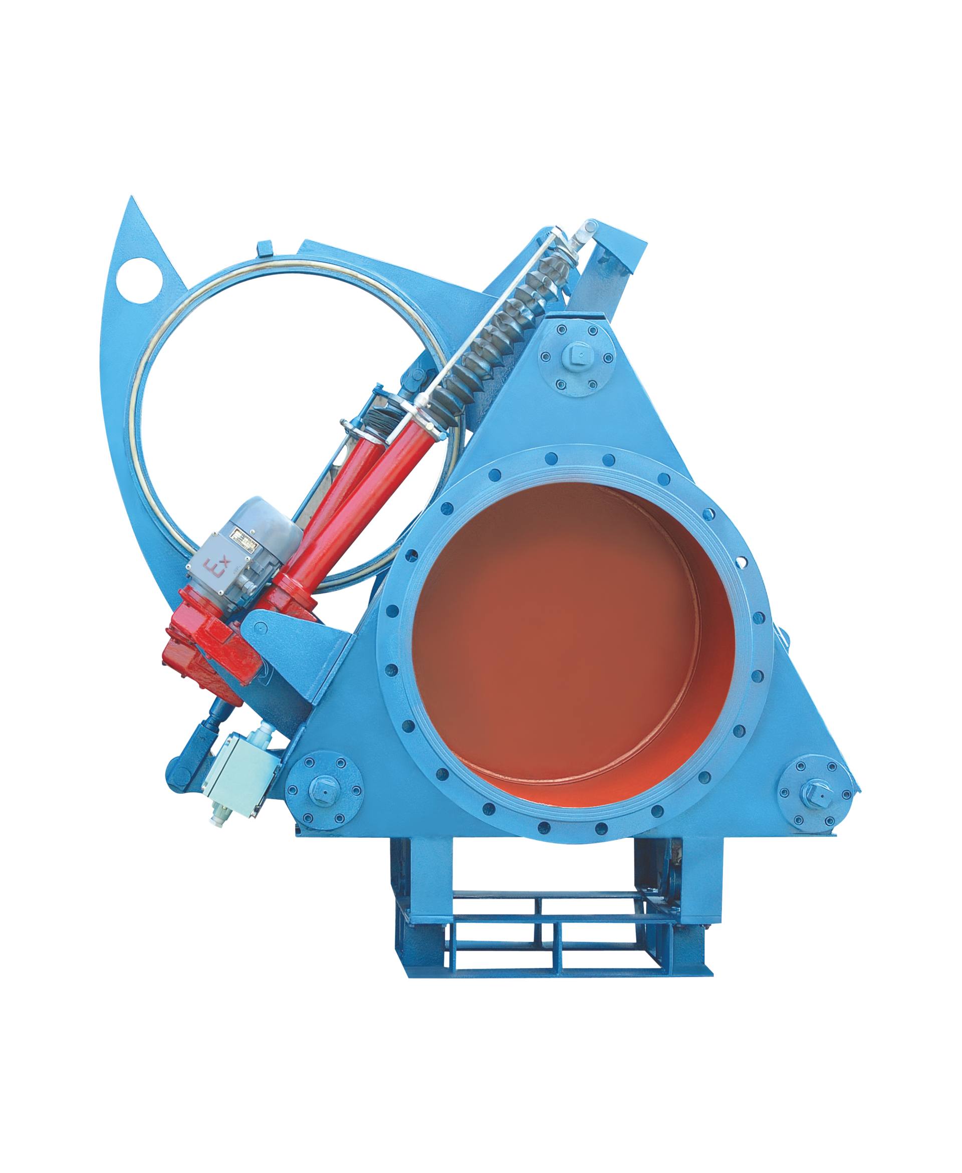 Electro Hydraulic Sector Blind Valve (eyeglass Valve)