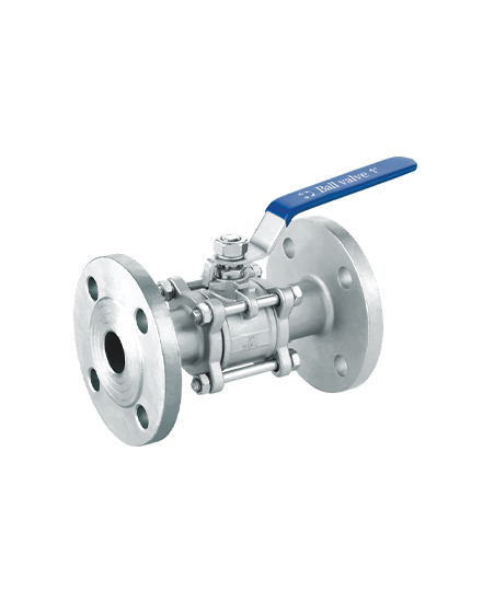 Three Piece Stainless Steel Flange Ball Valve
