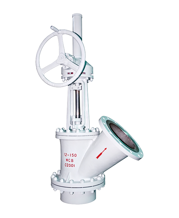 Y-shaped Pipe Connected Discharge Valve